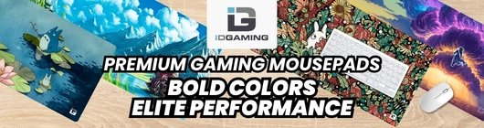 Premium gaming mousepads – iD Gaming